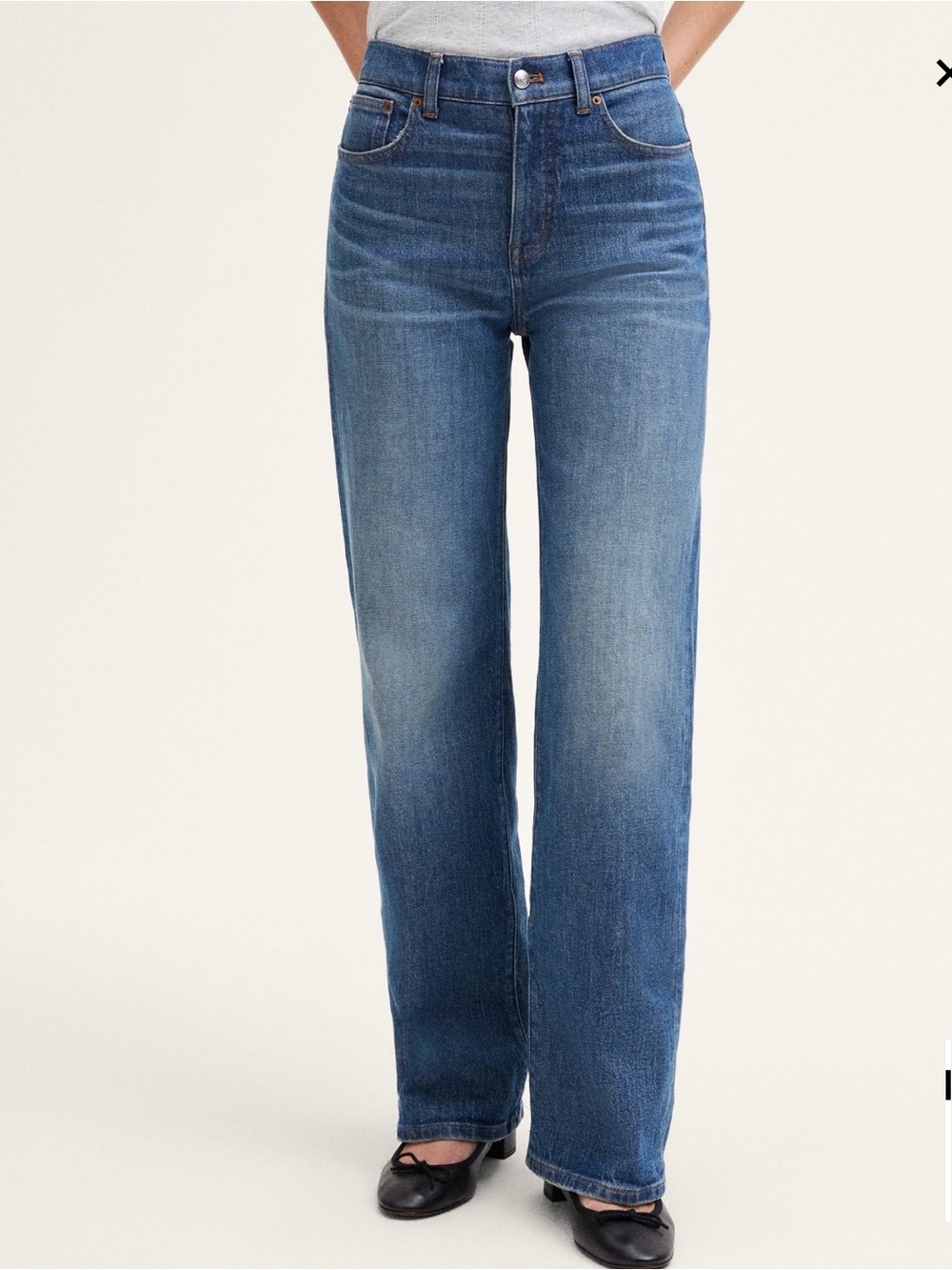 Madewell Perfect Vintage Wide Leg Jean